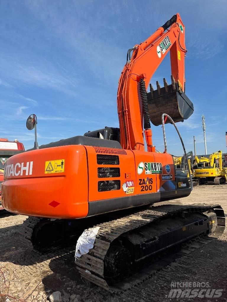 Hitachi ZX 200 Rupsgraafmachines