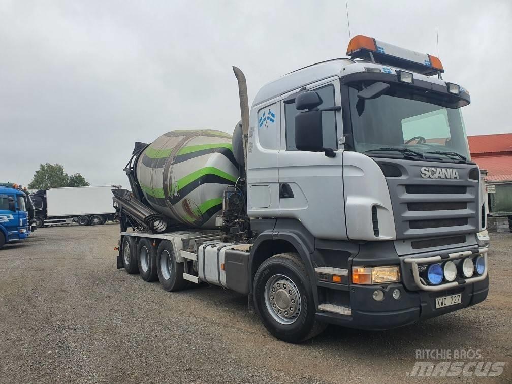 Scania R 420 Betonmixers en pompen