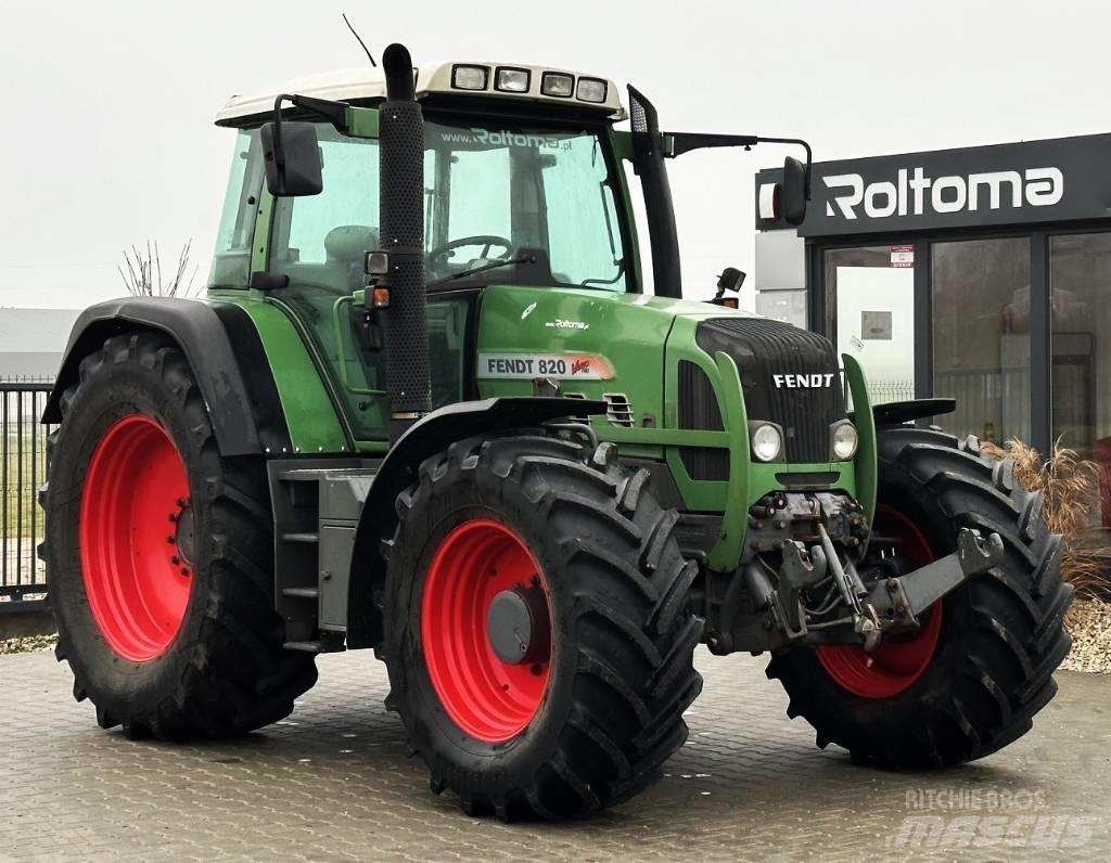 Fendt 820 Vario TMS Tractoren