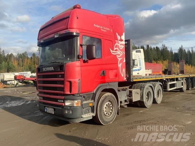 Scania R420, 6x2 Trekkers
