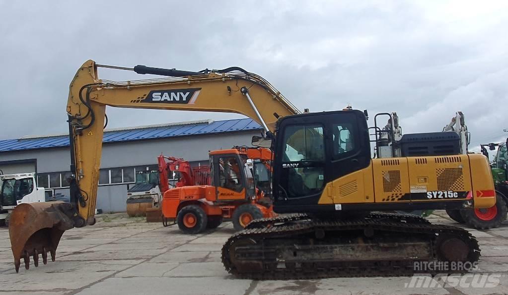 Sany SY 215 C Rupsgraafmachines