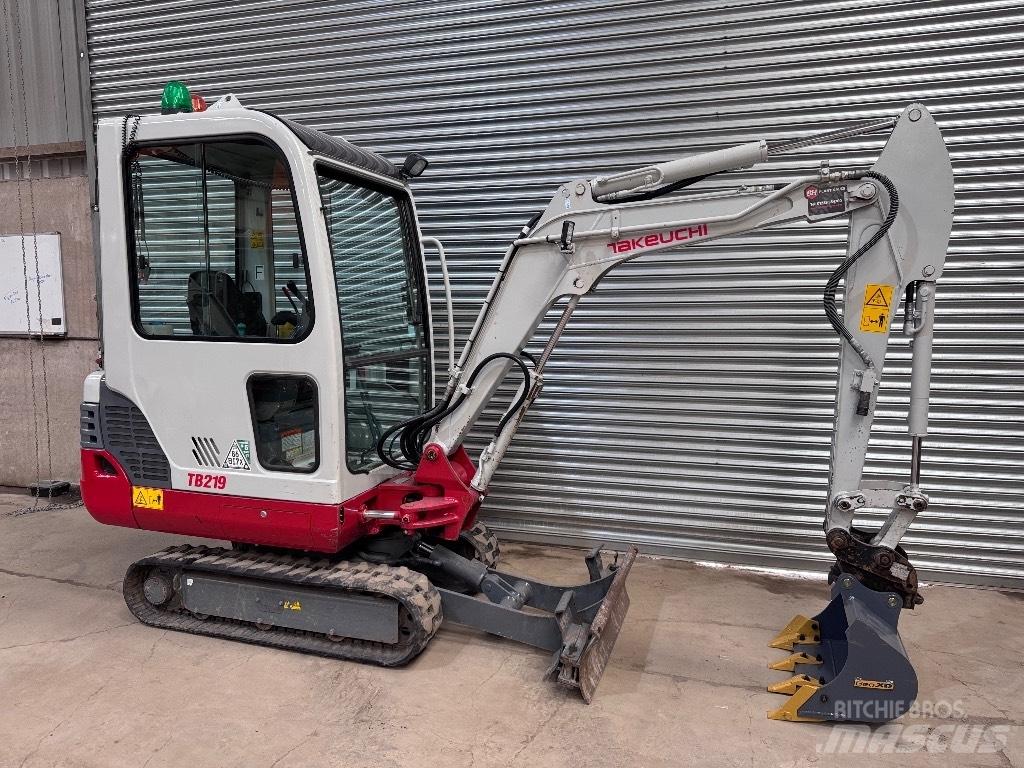 Takeuchi TB 219 Minigraafmachines < 7t