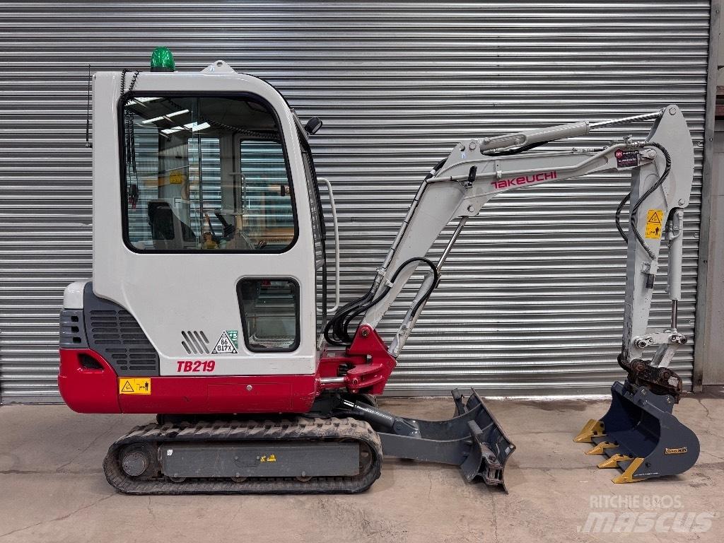 Takeuchi TB 219 Minigraafmachines < 7t
