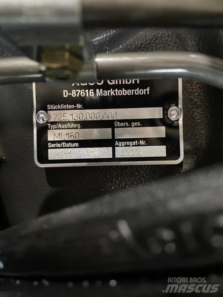 Fendt ML160 VARIO Transmissie
