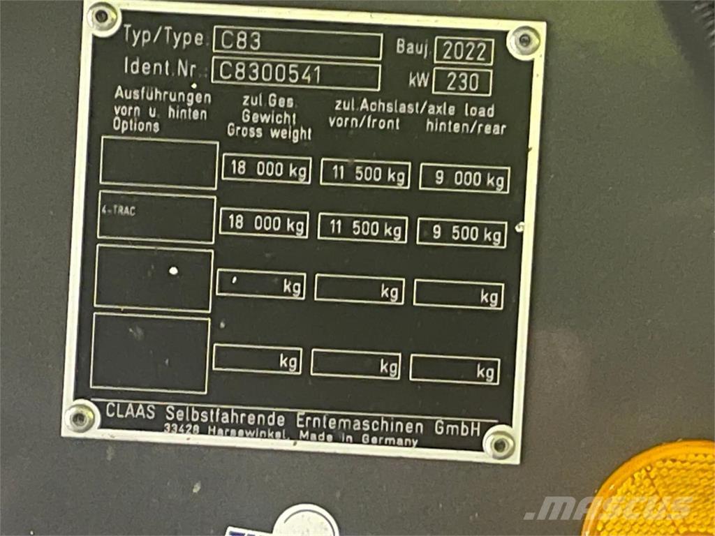 CLAAS Lexion 760 Maaidorsmachines