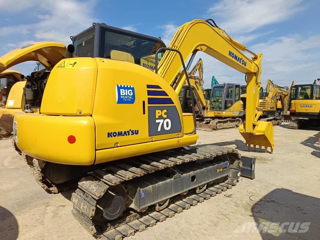 Komatsu PC 70 Midigraafmachines 7t - 12t