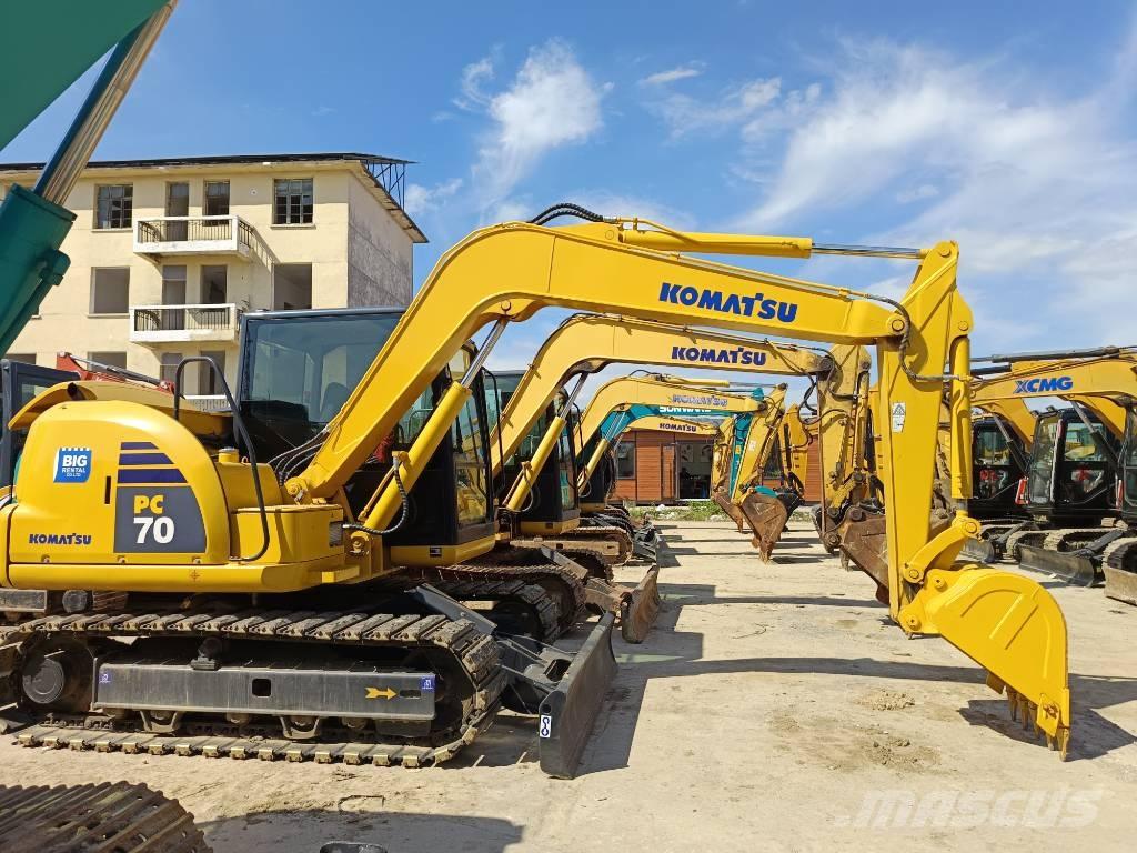 Komatsu PC 70 Midigraafmachines 7t - 12t