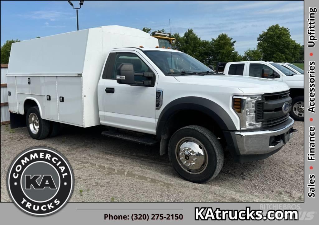 Ford F 450 XL SD Bestelwagens met open laadbak