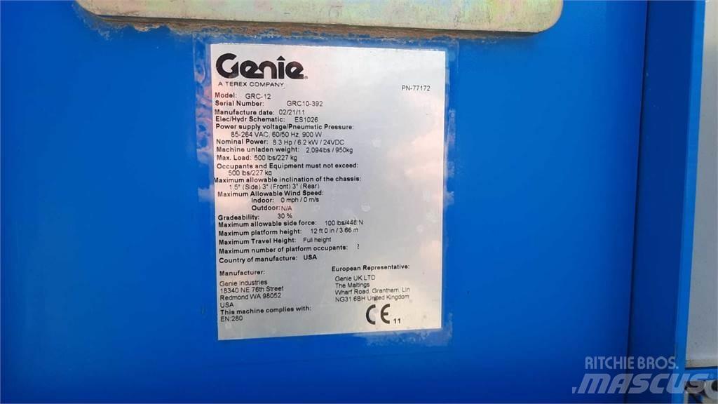 Genie GR12 Andere liften en hoogwerkers