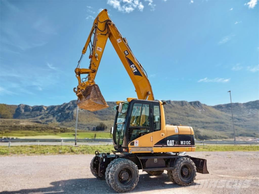 CAT M 313 C Wielgraafmachines