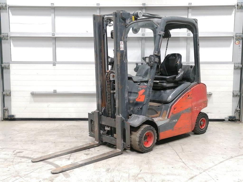 Linde H20T-01 LPG heftrucks