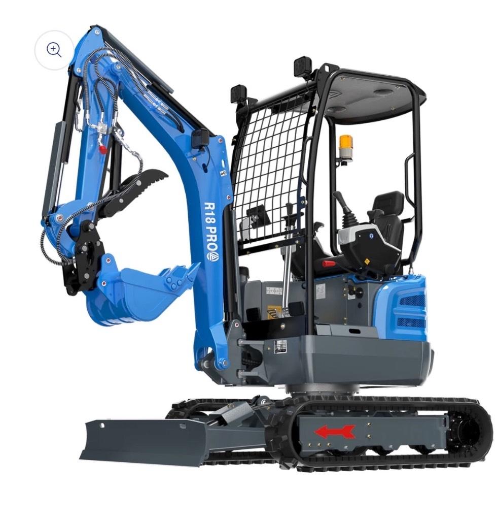 Rippa R18 PRO Minigraafmachines < 7t