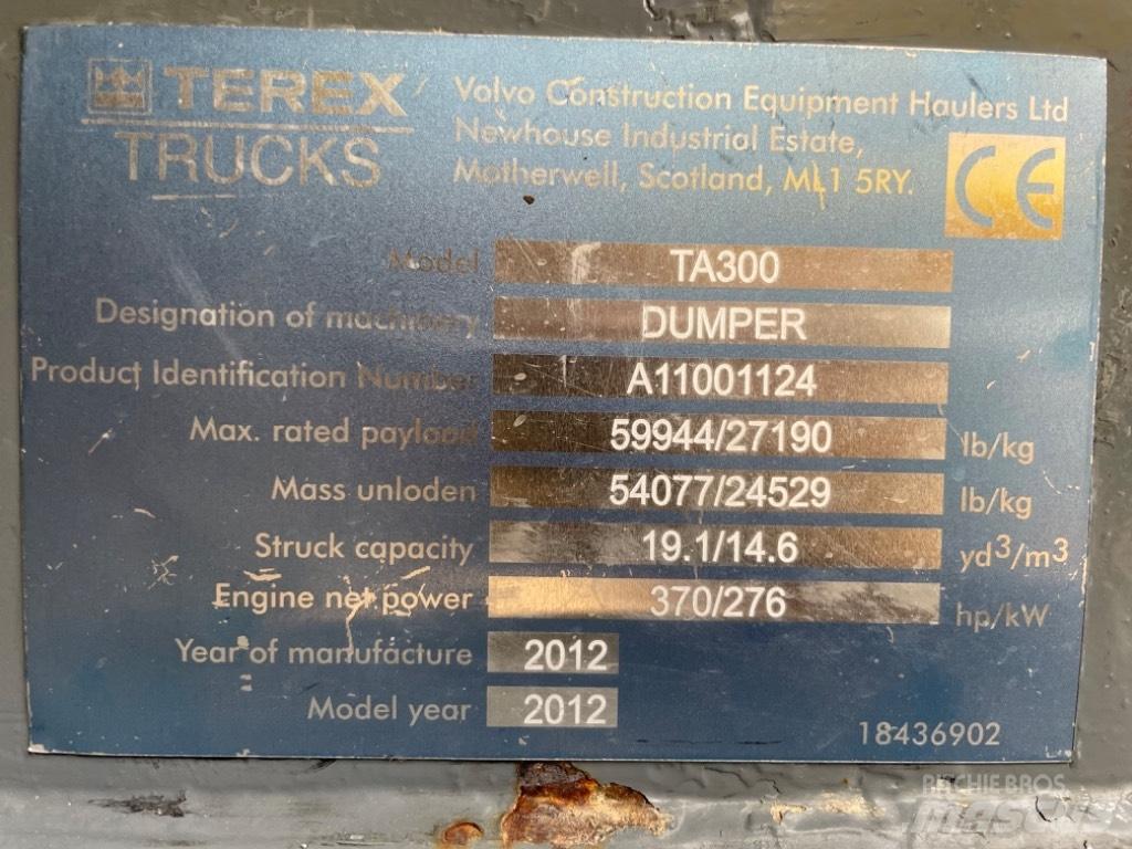 Terex TA 300 Knik dumptrucks