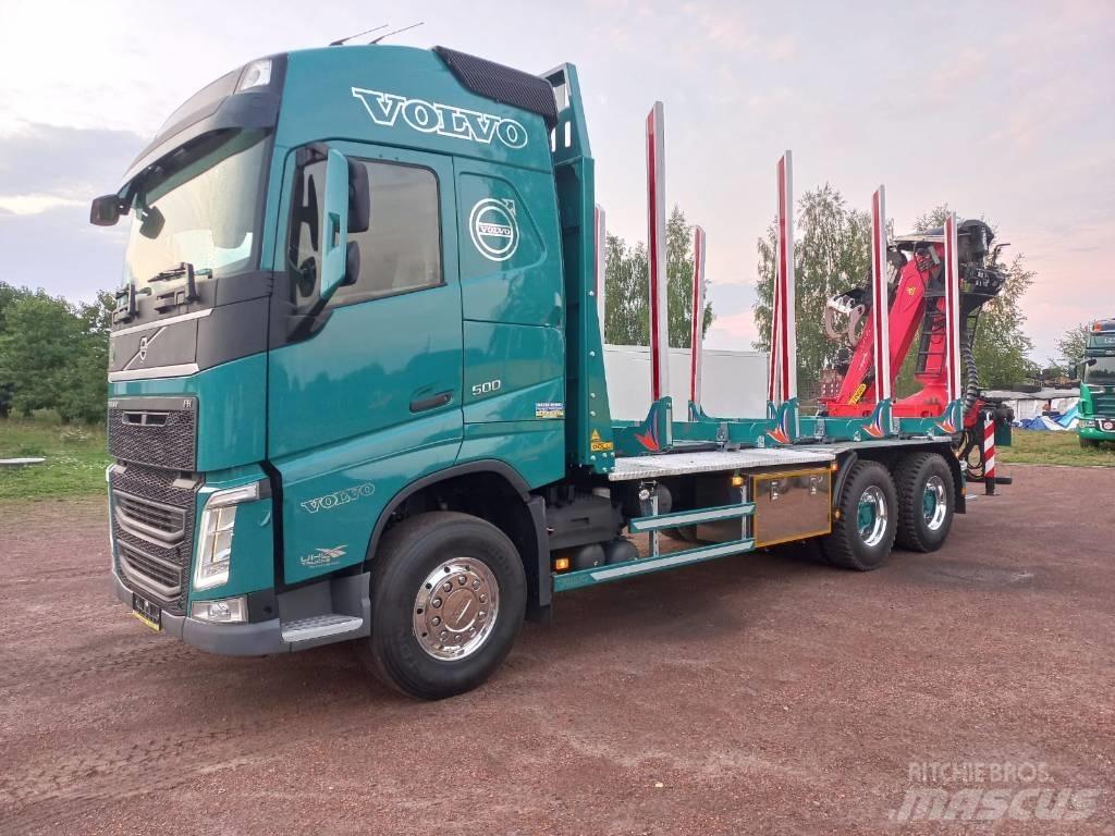 Volvo FH500 Hout-Bakwagens