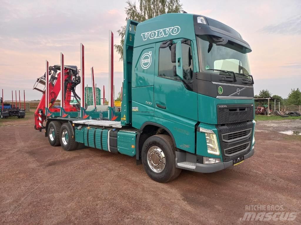 Volvo FH500 Hout-Bakwagens