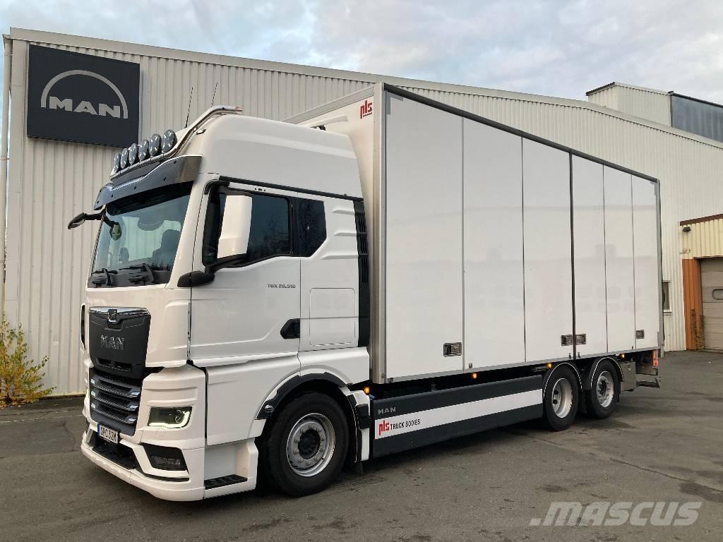 MAN TGX 26.510 Bakwagens met gesloten opbouw