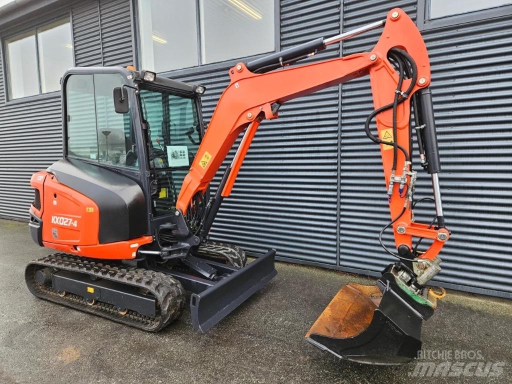 Kubota kx027-4 Minigraafmachines < 7t