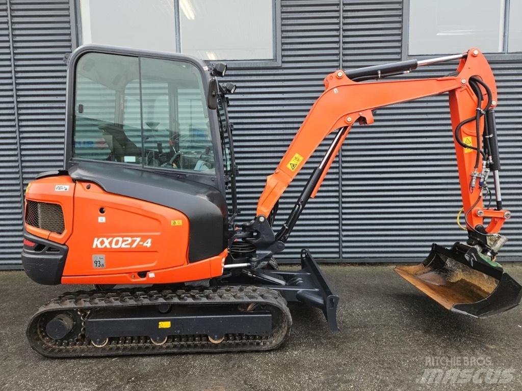 Kubota kx027-4 Minigraafmachines < 7t