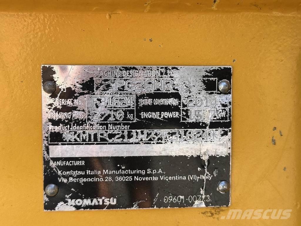 Komatsu PC26MR-3 Minigraafmachines < 7t