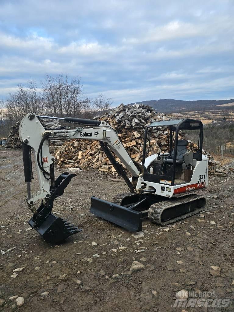 Bobcat 331 G Minigraafmachines < 7t