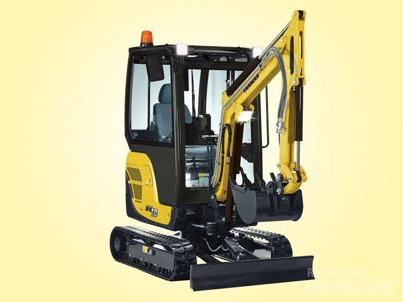 Yanmar SV 18 Minigraafmachines < 7t