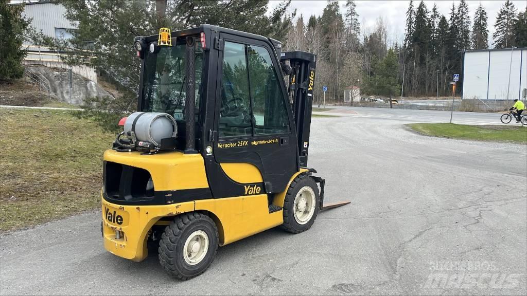 Yale GLP 25 VX LPG heftrucks