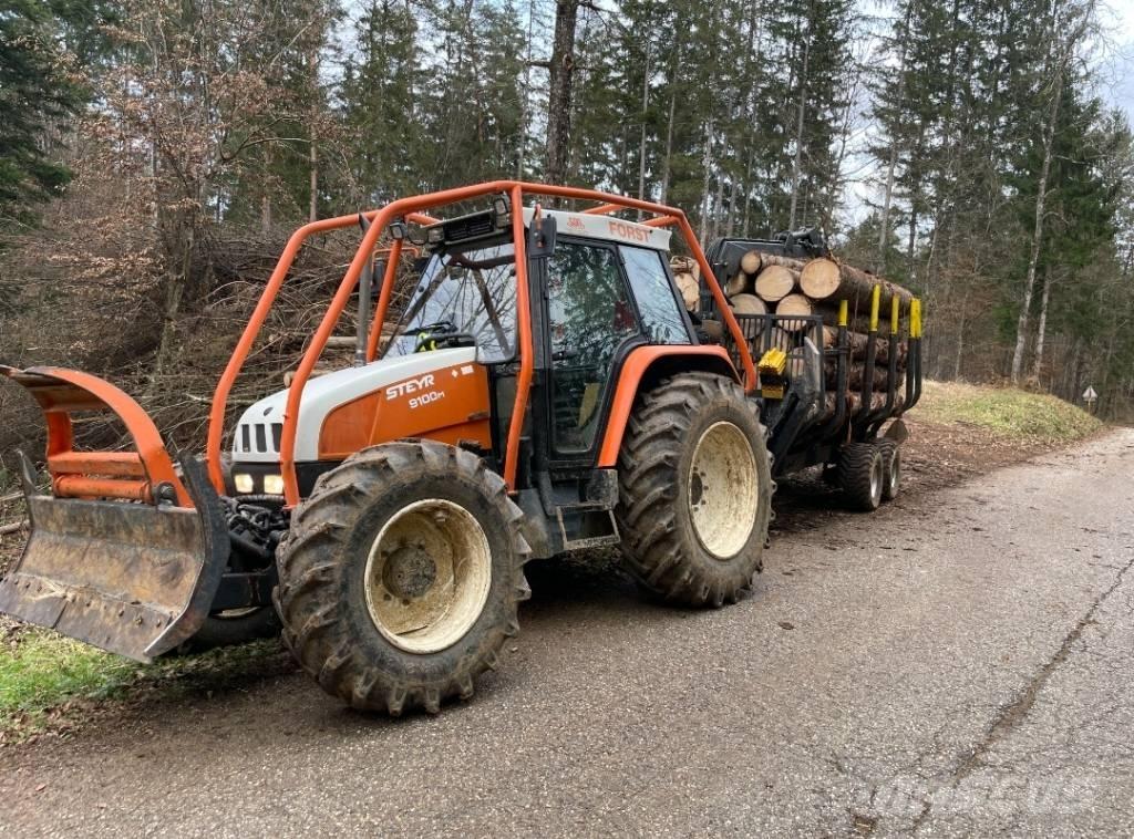 Steyr 9100 Tractoren