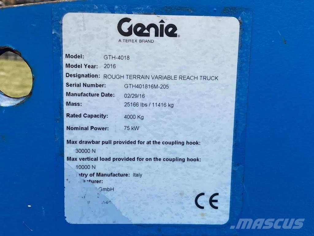 Genie GTH- 4018 Verreikers
