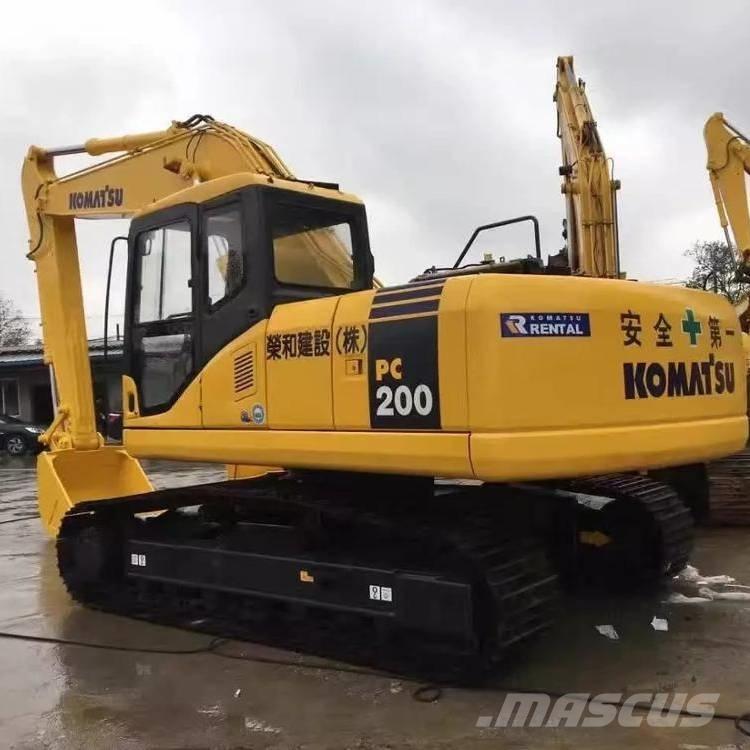 Komatsu pc200-7 Rupsgraafmachines