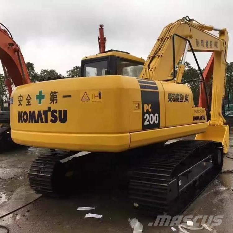 Komatsu pc200-7 Rupsgraafmachines