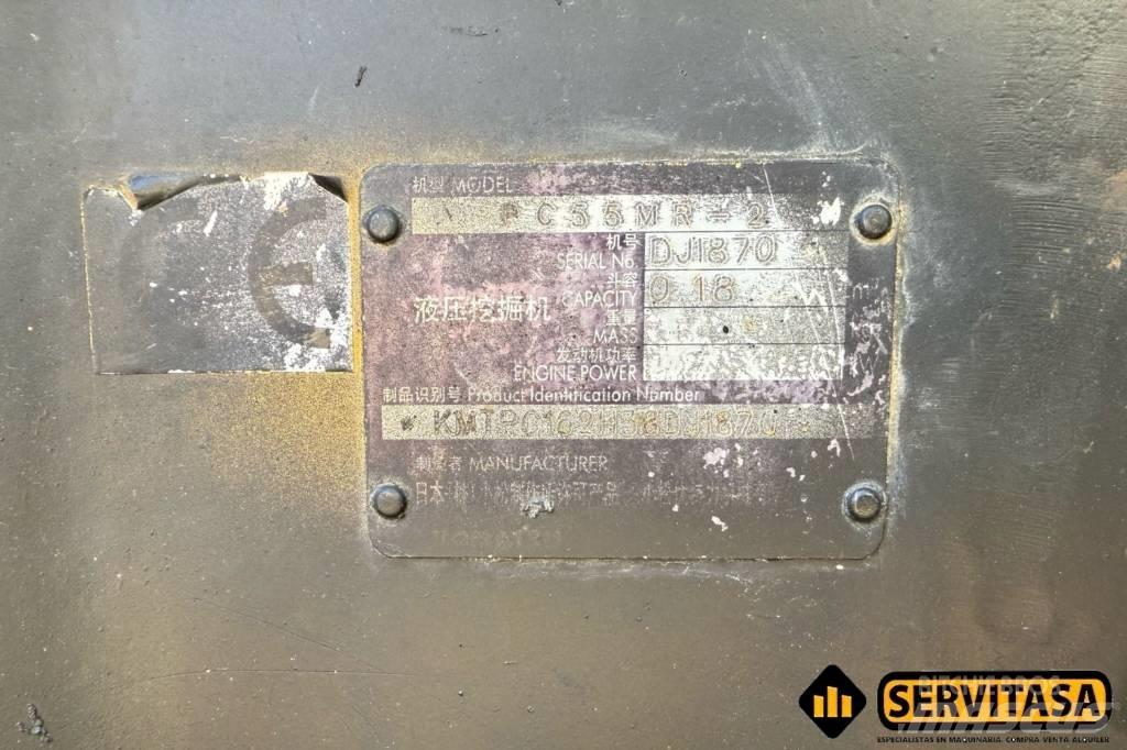 Komatsu PC 55 MR-2 Minigraafmachines < 7t