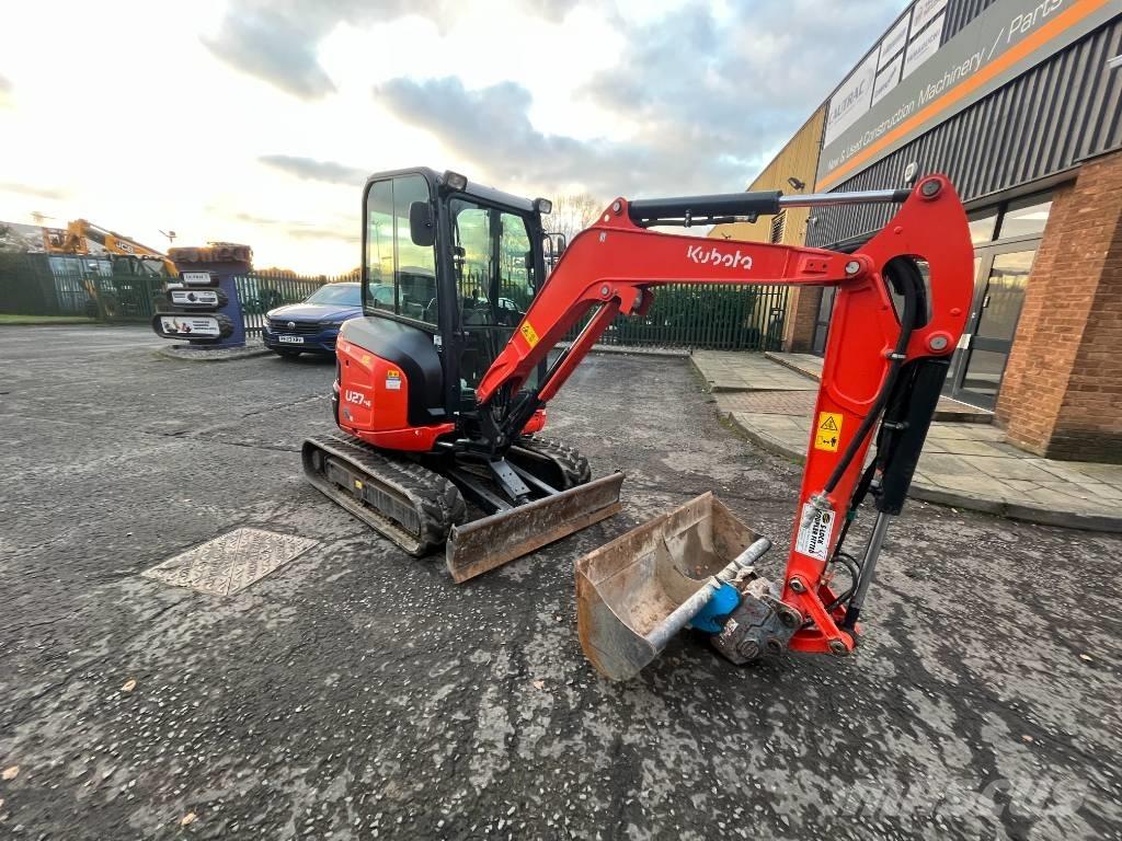 Kubota U 27-4 Rupsgraafmachines