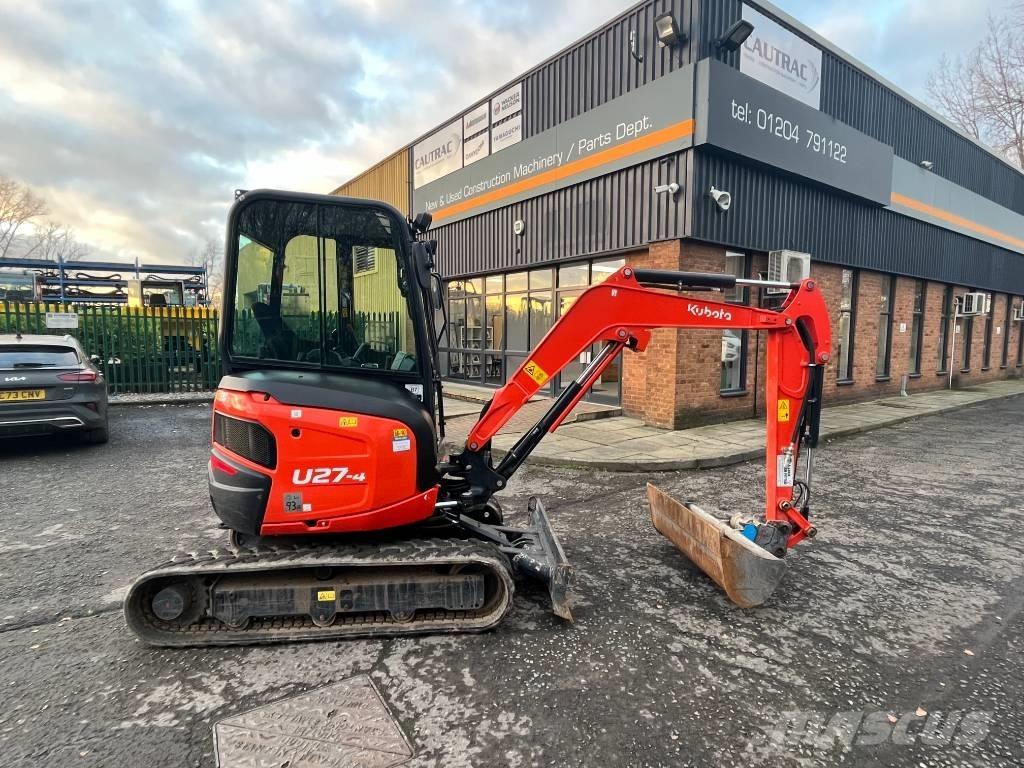 Kubota U 27-4 Rupsgraafmachines
