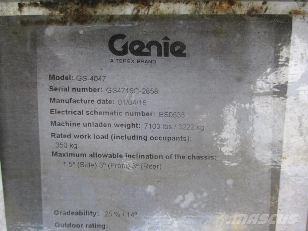 Genie GS 4047 Schaarhoogwerkers