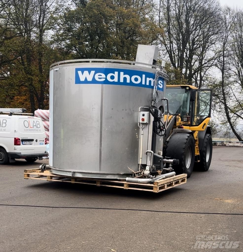 Wedholms D3000 Melkopslag- en transporttanks