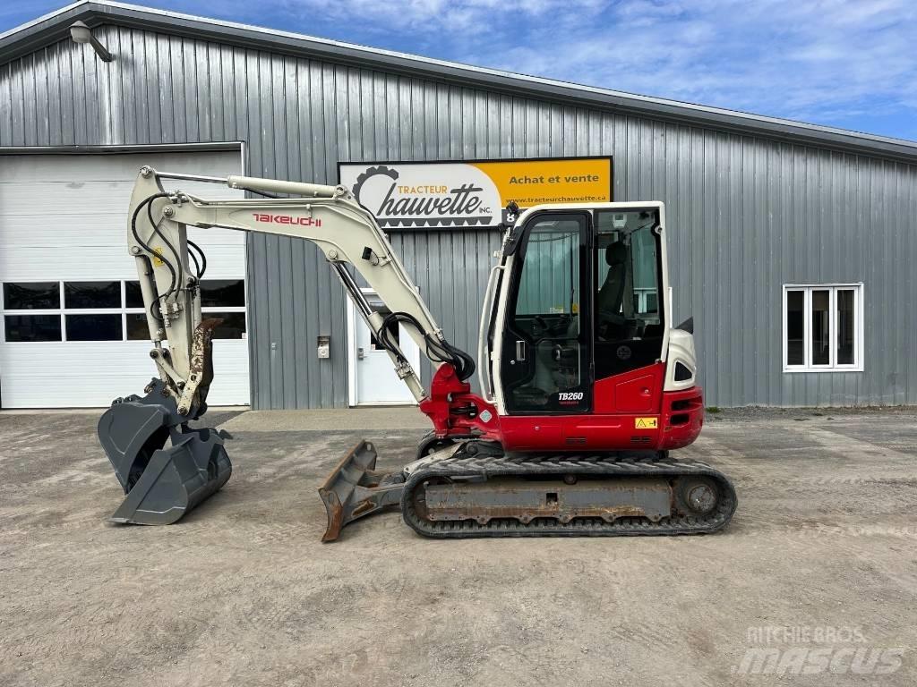 Takeuchi TB 260 Minigraafmachines < 7t
