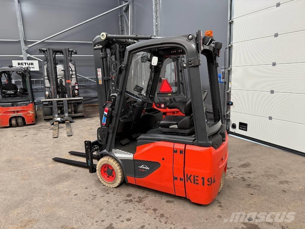 Linde E 16 C-02 Elektrische heftrucks