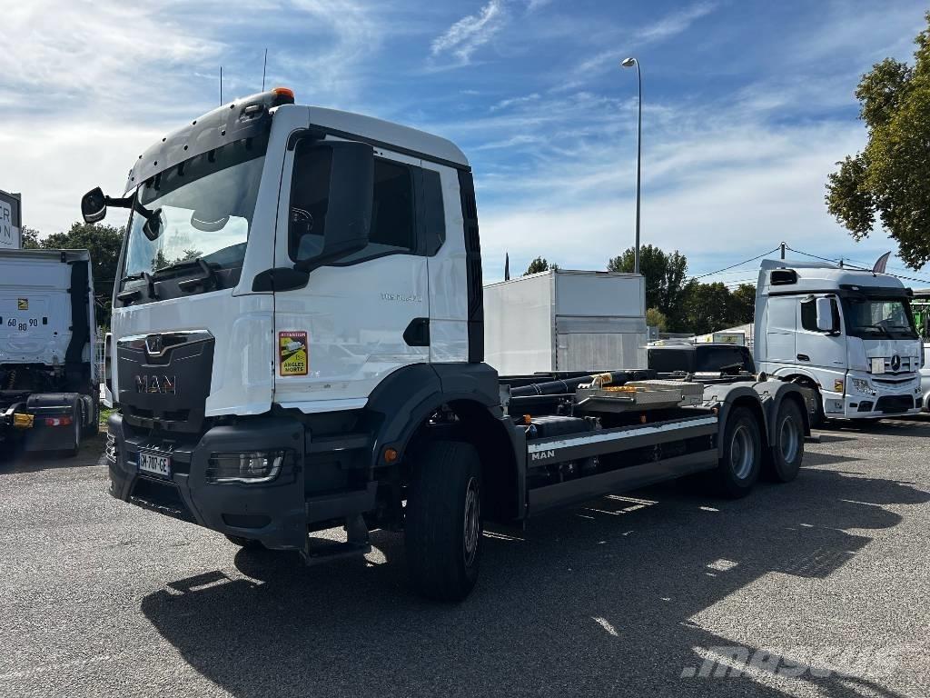 MAN TGS 26.430 Vrachtwagen met containersysteem