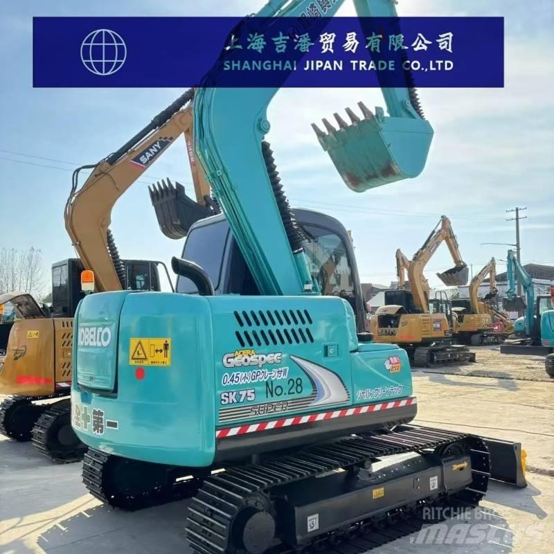 Kobelco SK 75 Rupsgraafmachines
