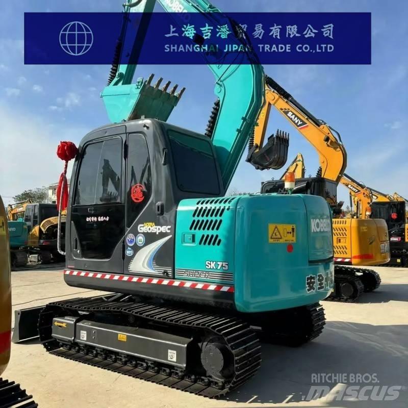 Kobelco SK 75 Rupsgraafmachines