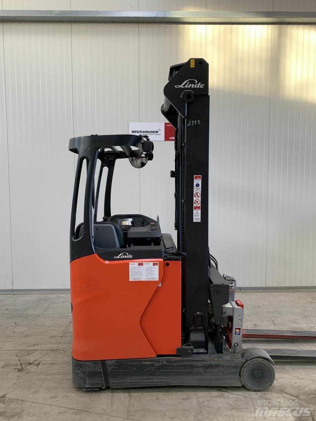 Linde R14 Reachtruck voor hoog niveau