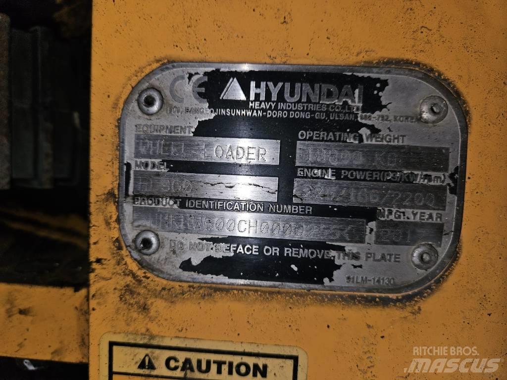 Hyundai HL 960 Wielladers