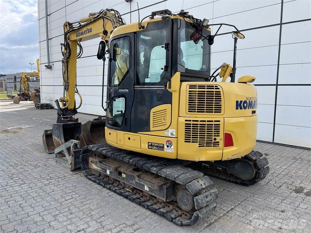 Komatsu PC88MR-10 Wielgraafmachines