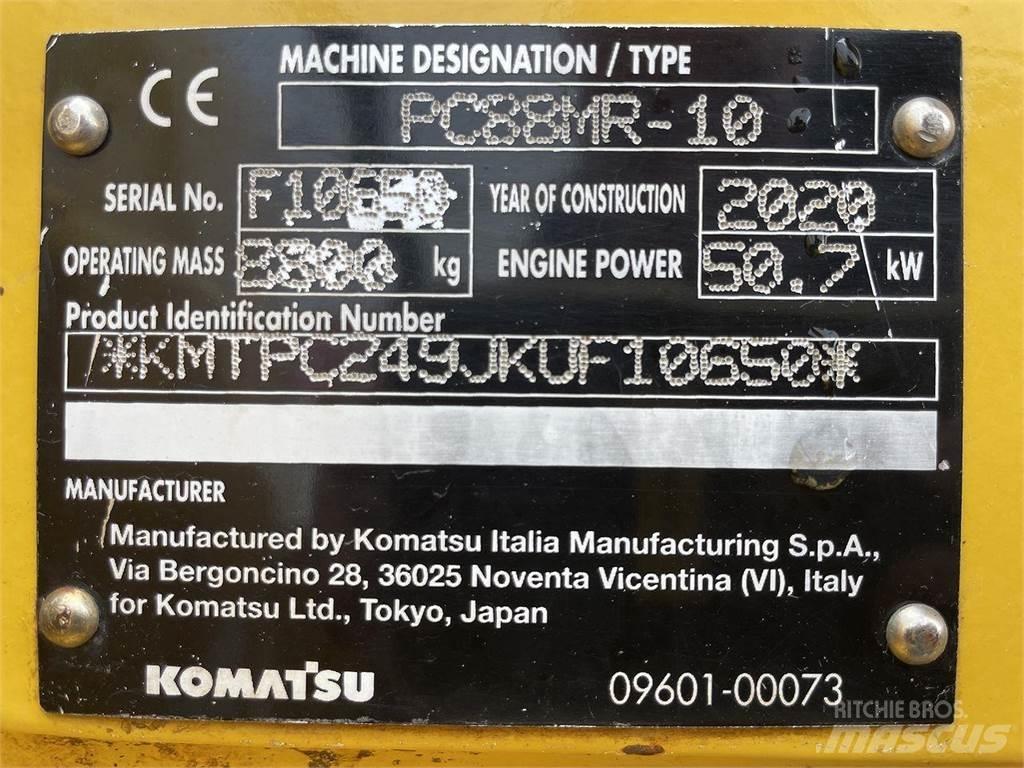 Komatsu PC88MR-10 Wielgraafmachines