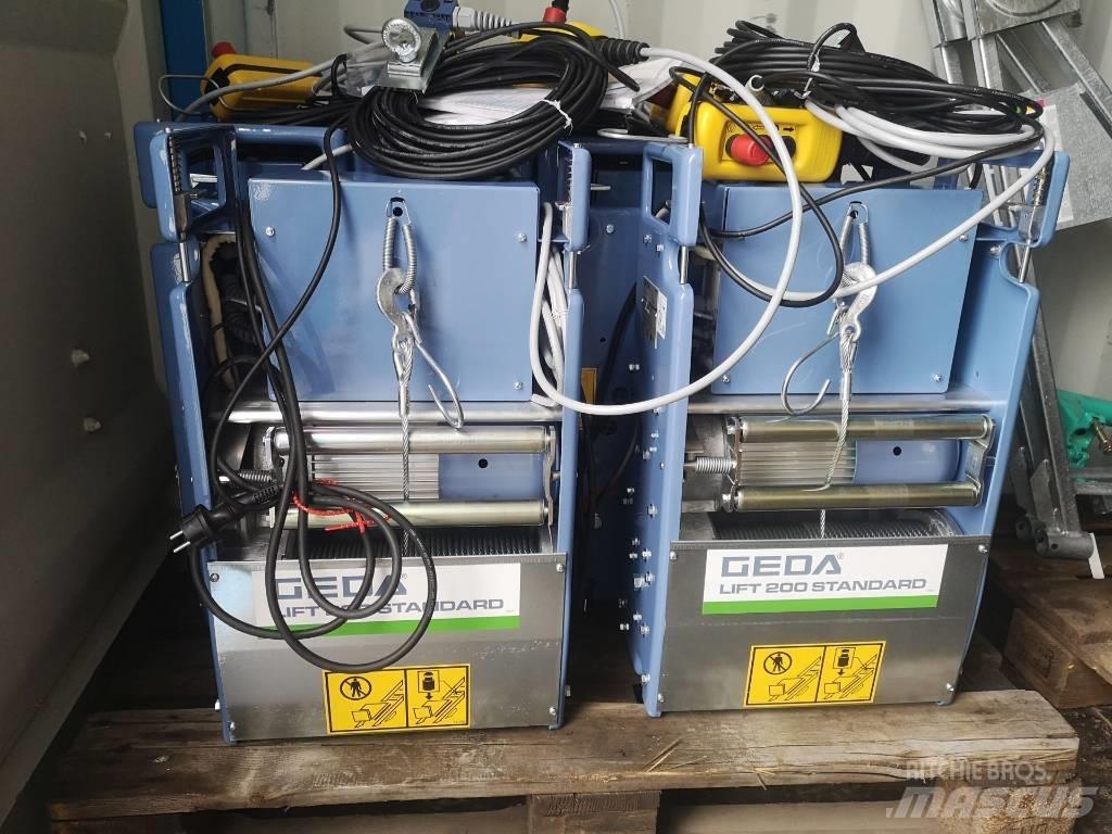 Geda LIFT STANDARD Takels, lieren en materiaalliften