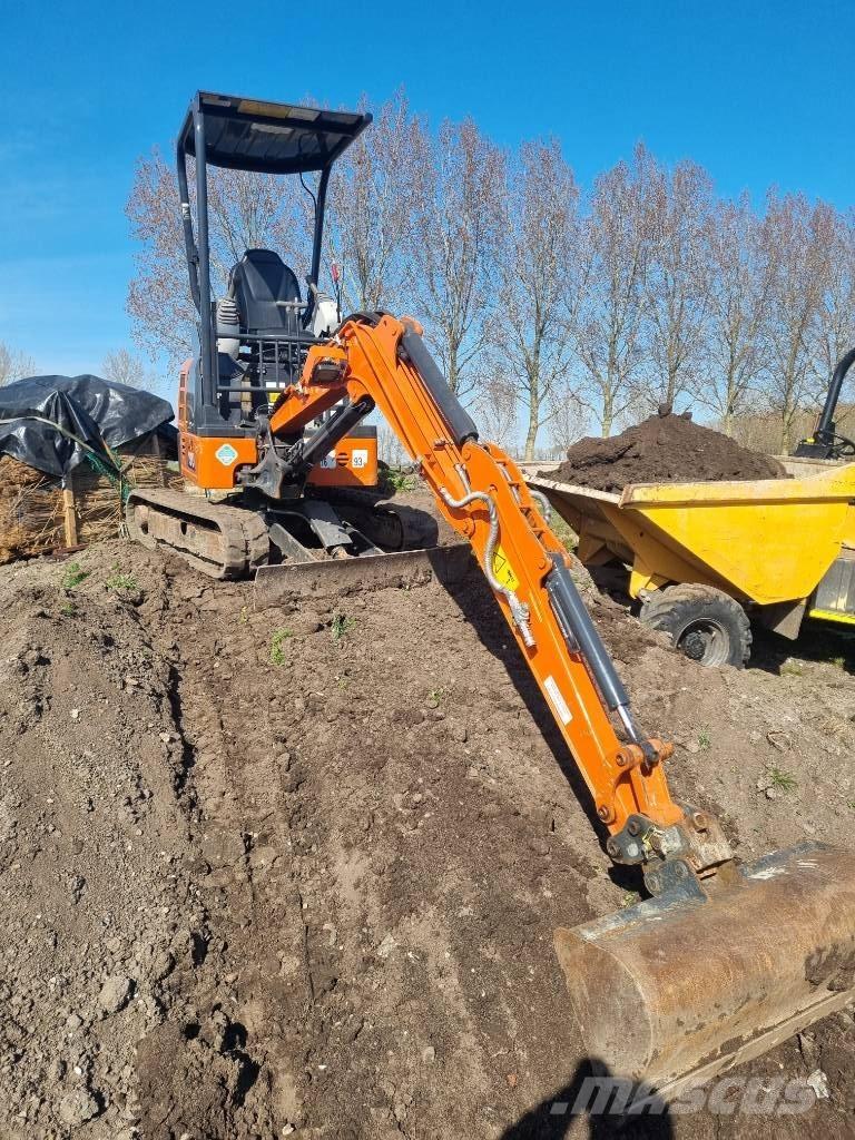 Hitachi ZX 19 U Minigraafmachines < 7t