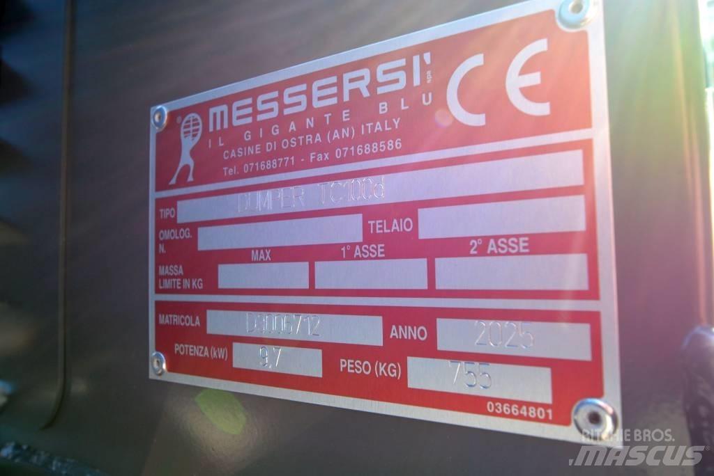 Messersi TC 100 d Mini Dumpers