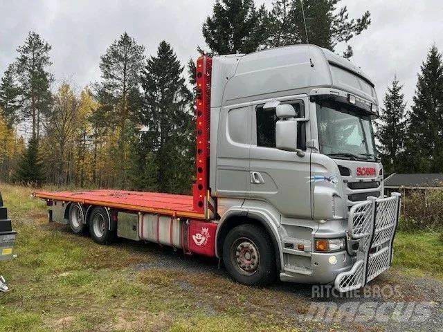 Scania R 560 6*2 Platte bakwagens