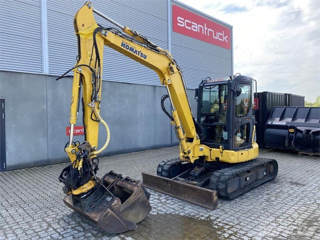 Komatsu PC55MR-3 Wielgraafmachines