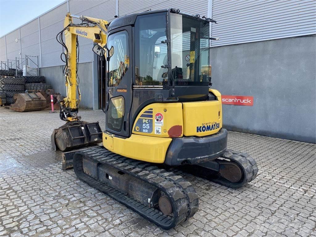 Komatsu PC55MR-3 Wielgraafmachines